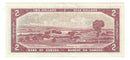 1954 Canada $2 Banknote Beattie-Rasminsky, M/U, BC-38b (F/VF)