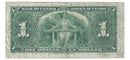 1937 Canada $1 Banknote Gordon-Towers (WP), N/M, BC-21c (VG)