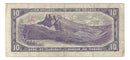 1954 Canada $10 Banknote Beattie-Rasminsky, N/V, BC-40b (Circ.)