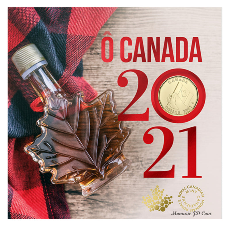 2021 Canada  Oh Canada Gift Set With Special Loon Dollar