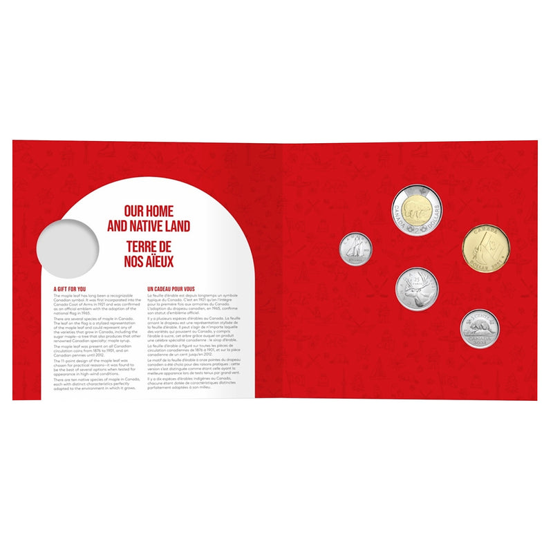 2021 Canada  Oh Canada Gift Set With Special Loon Dollar