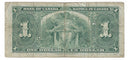 1937 Canada $1 Banknote Coyne-Towers, O/N, BC-21d (VG)
