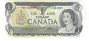1973 Canada $1 Banknote Lawson-Bouey, PA, BC-46a (C/UNC)