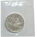 1991 Canada 5$ 1oz .9999 Maple Leaf Fine Silver Coin