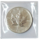 1997 Canada 5$ 1oz .9999 Maple Leaf Fine Silver Coin