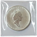 1997 Canada 5$ 1oz .9999 Maple Leaf Fine Silver Coin