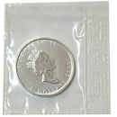 2002 Canada 5$ 1oz .9999 Maple Leaf Fine Silver Coin