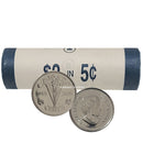 2005P Canada VE Day (Victory) 5 Cent Original Roll 40 pcs