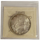 1962 Canada Silver Dollar ICCS MS-65