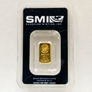 Sunshine Minting GOLD Refinery 1 Gram Solid 999.9 FINE Bar Ingot