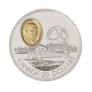 1993 Canada $20 Aviation Series I : Fairchild 71c Sterling Silver Coin