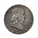 1963 D USA Franklin 90% Silver Half Dollar Coin (Brillant Uncirculated)
