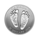 2025 Canada $10 Welcome to the World Baby Feet Fine Silver (No Tax)