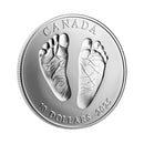 2025 Canada $10 Welcome to the World Baby Feet Fine Silver (No Tax)