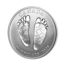2025 Canada $10 Welcome to the World Baby Feet Fine Silver (No Tax)