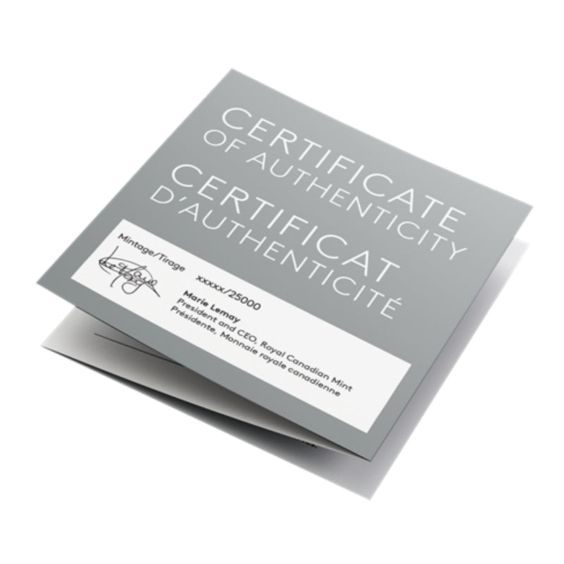 2025 Canada $10 Welcome to the World Baby Feet Fine Silver (No Tax)