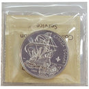 2004 Canada Silver Dollar First French Settlement With Privy Mark ICCS MS-67 NBU
