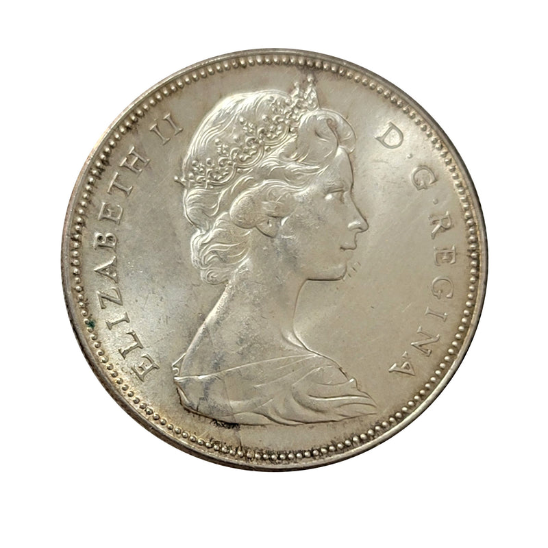 1967 Canada $1 Dollar Brillant Uncirculated (MS-63)