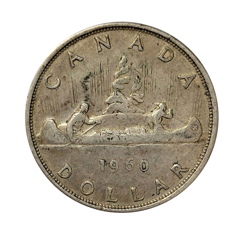 1960 Canada $1 Dollar Circulated