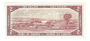 1954 Canada $2 Banknote Beattie-Rasminsky, Y/U, BC-38b (C/UNC)