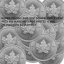 1 Super Promo Canada 5$ 1oz .9999 Maple Leaf Or Silver Bar Fine Silver (((Price Market + $10)))