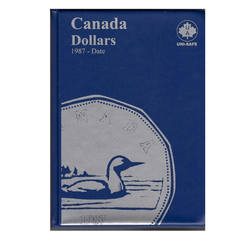 Uni-Safe Canada Loon Dollar (1987-2016) Blue Coin Folder