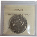 1972 Canada Nickel Dollar Certifield ICCS PL-65 Double 1972