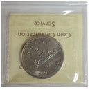 1977 SWL. Attached Jewel Canada Nickel Dollar Certifield ICCS MS-65