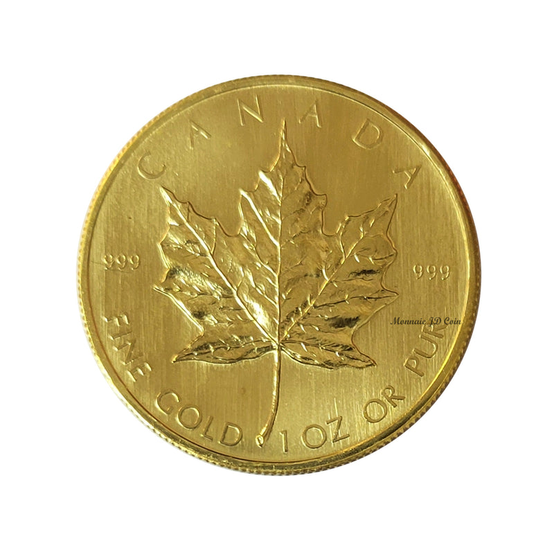 1980 Canada 1oz. 24K Gold Maple Leaf Coin Canadian Rare Year