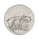 1980 Canada Dollar Arctic Territorie Centennial Specimen Silver Dollar