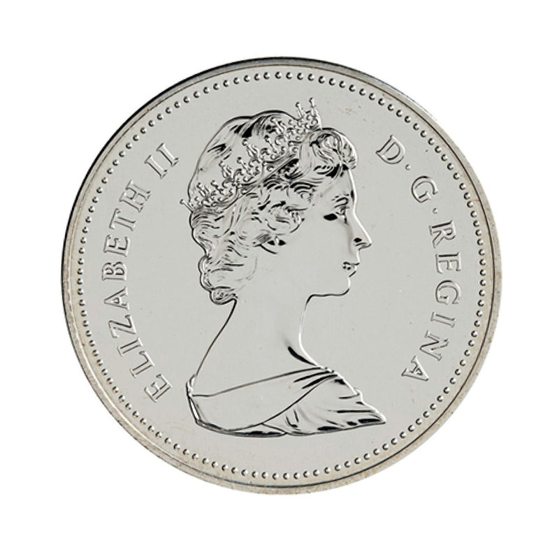 1982 Canada Dollar Regina Centennial Brillant Uncirculated Silver