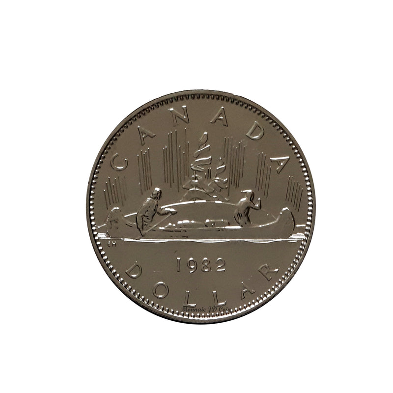 1982 Canada Voyageur Nickel Dollar Specimen Coin