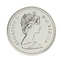 1987 Canada Dollar John Davis Brillant Uncirculated Silver
