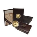 1987 Canada $100 Proof Gold 14K Coin Olympic Winter Game 1/4oz With Box/COA