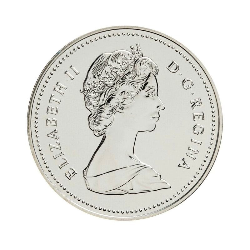 1988 Canada Dollar Saint-maurice Ironworks Brillant Uncirculated Silver