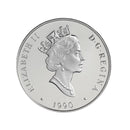 1990 Canada $20 Aviation Series I : Avro Ansan and the Harvard Sterling Silver Coin
