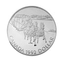 1992 Canada Dollar Kingston To York Stagecoach Proof Silver