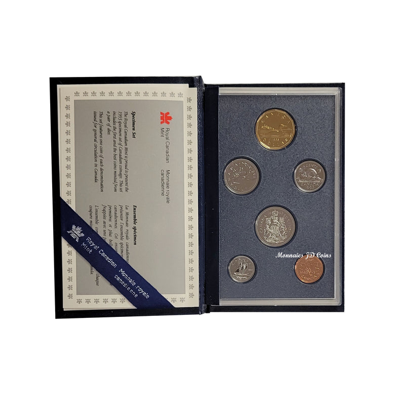 1993 Canada Specimen Set