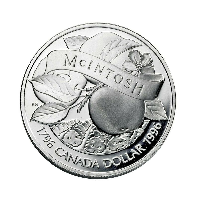 1996 Canada Dollar 200th Anniversary Of The John Mclntosh Proof Silver