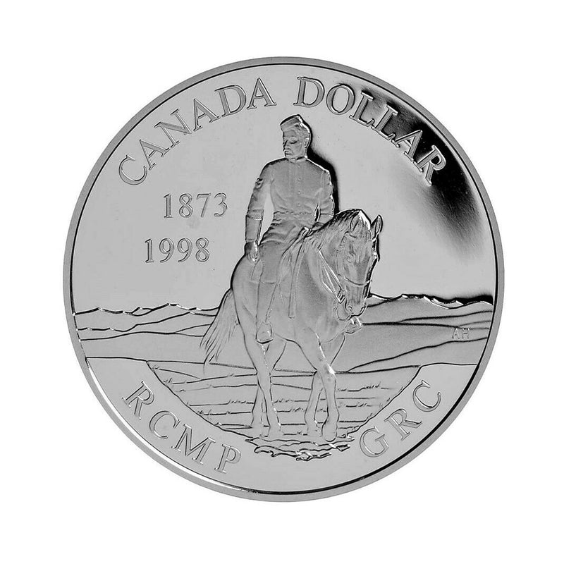 1998 Canada Dollar 125th Anniversary R.C.M.P Proof Silver