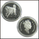 1997 Canada 50 Cents Canada's Best Friends Sterling Silver 4-Coins Set