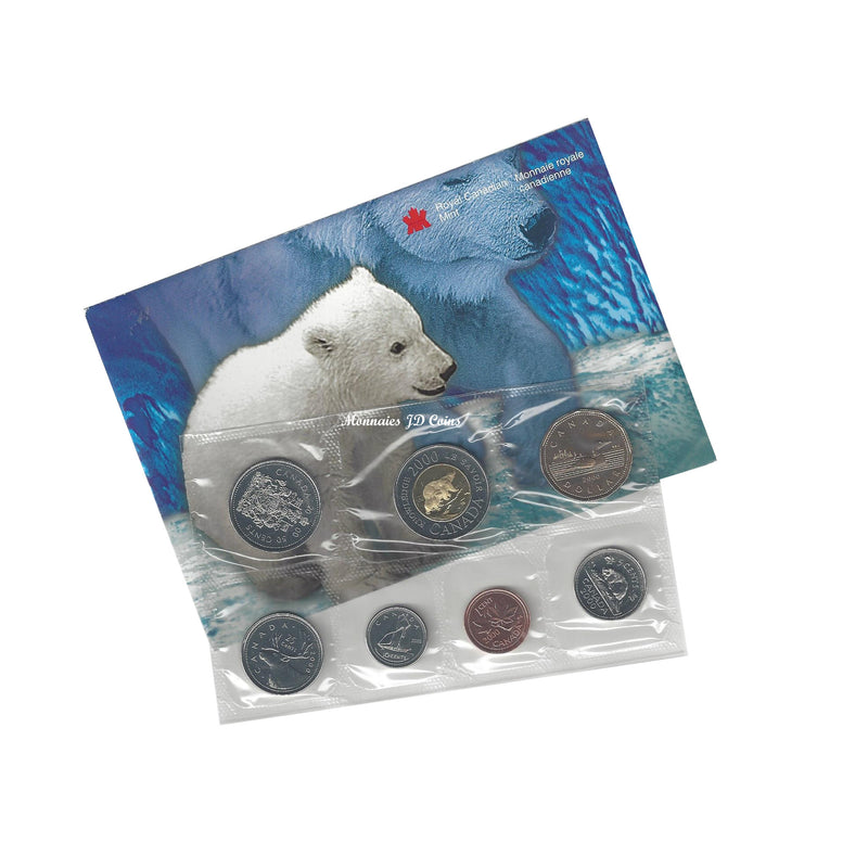 2000 Canada Knowledge Uncirculated Proof Like Coin Set