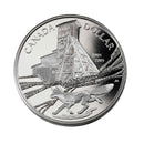 2003 Canada Dollar 100th Anniversary Colbalt Discovery Proof Silver