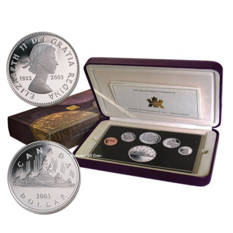 2003 Canada Special Edition Coronation Proof Set (1953-2003)