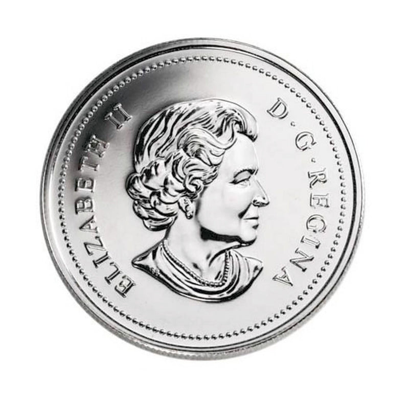 2004 Canada Dollar (Privy Mark) 400th Anniv. First French Settlement In North America Brillant Uncirculated Silver