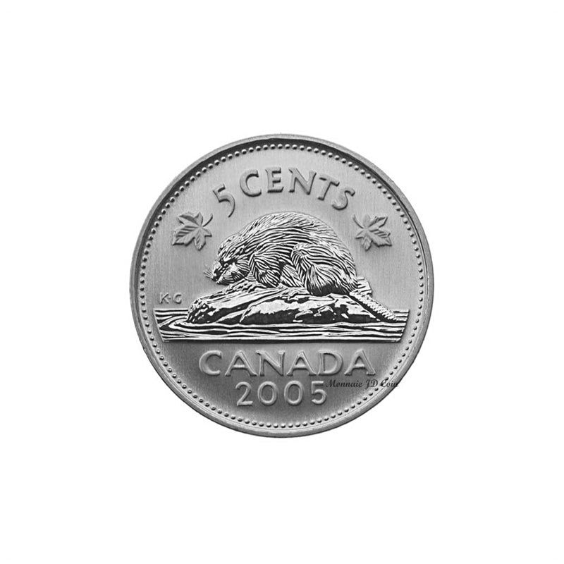 2005P Canada 5 Cents Specimen
