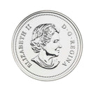 2005 Canada Dollar 40th Anniversary Of Canada's Natinal Flag Brillant Uncirculated Silver (No Tax)
