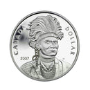 2007 Canada Dollar Thayendanegea (Joseph Brant) Proof Silver