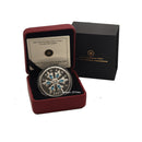 2007 Canada $20 Crystal Snowflake Series - Aquamarine Sterling Silver Coin