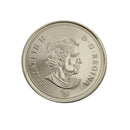 2008 Canada 25 Cents Canada Day Moose Coloured Proof Like